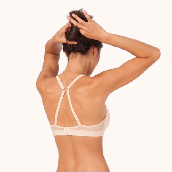 LIVELY All-Day Deep V No-Wire Bra - Picture 3 of 7